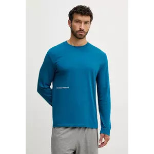 United Colors of Benetton camasa cu maneca lunga din bumbac cu imprimeu, 30964M021 imagine