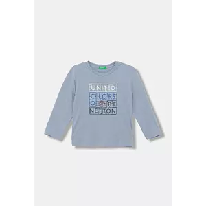 United Colors of Benetton longsleeve copii cu imprimeu, 3I1XG10JZ imagine