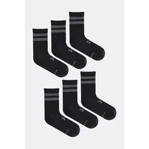 Under Armour sosete 6-pack culoarea negru, 1387058 imagine