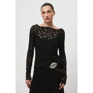 Medicine longsleeve culoarea negru imagine