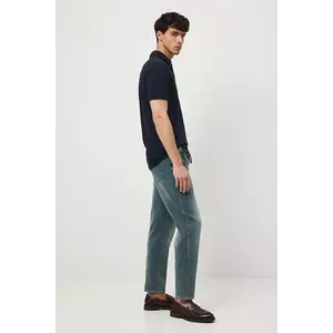 Medicine tricou polo culoarea bleumarin, uni imagine