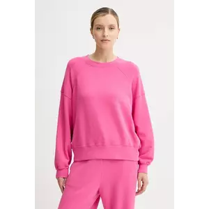 American Vintage bluză culoarea roz, uni, ATU03B imagine