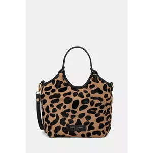 Gianni Chiarini geantă de mana din piele întoarsă DUA culoarea maro, BS.11108.CAV.PL imagine