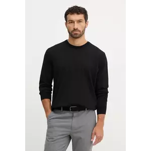 Paul&Shark pulover de lână culoarea negru, light, 99311015 imagine