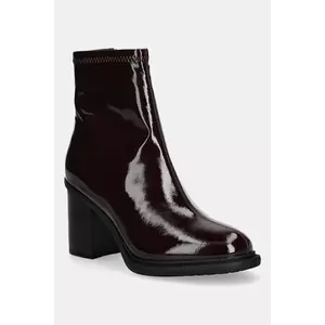 Aldo botine XIOMARA culoarea bordo, cu toc drept, 14116562 imagine