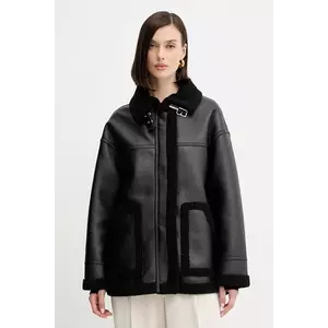 Silvian Heach geaca LAZOJOSE culoarea negru, de tranzitie, GPA25171CP imagine