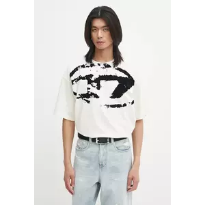 Diesel tricou din bumbac T-BOXT-N14 culoarea bej, modelator, A13049.0DQAU imagine