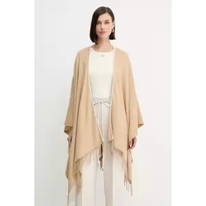 Marella poncho Emme by Marella culoarea bej, 2525546031200 imagine