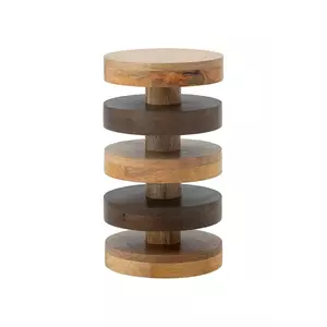 Bloomingville masă pliantă cu tavă Franka 25 x 45 cm culoarea maro imagine