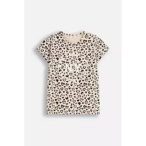 Coccodrillo tricou copii culoarea bej, EVERYDAY GIRL A imagine