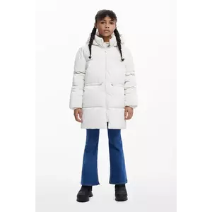 Desigual geacă copii culoarea bej, 25WGEW08 imagine