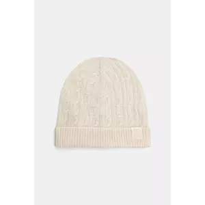 United Colors of Benetton căciulă de lână pentru bebeluși culoare bej 106WAA008 imagine