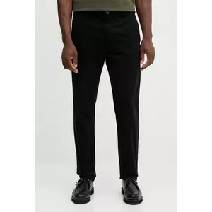 United Colors of Benetton pantaloni bărbați, culoarea negru, drepți 4TZYUF04P imagine