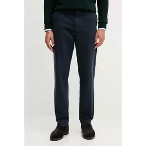 Aeronautica Militare pantaloni bărbați, culoarea bleumarin, drepți PA1692UCT04234 imagine