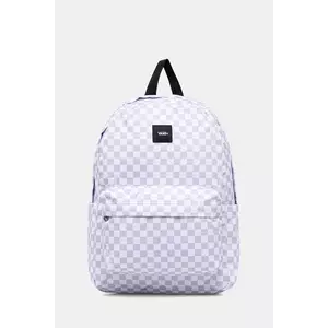 Vans ghiozdan copii Old Skool Grom Check culoarea violet, mare, cu imprimeu, VN000J3KEMY1 imagine