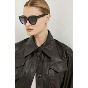 AllSaints ochelari de soare femei, culoarea negru imagine