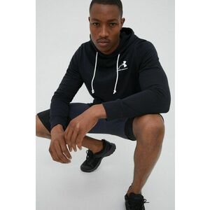 Under Armour bluza 1370401 barbati, culoarea negru, cu imprimeu imagine