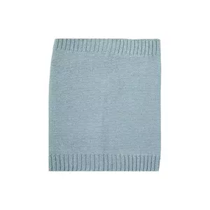 Jamiks fular de lână pentru copii KLEA culoarea albastru, simplu JZH413 imagine