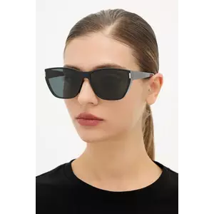 Saint Laurent ochelari de soare femei, culoarea negru, SL 758 imagine