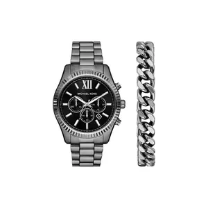 Michael Kors ceas și brățară culoarea argintiu, MK9217SET imagine