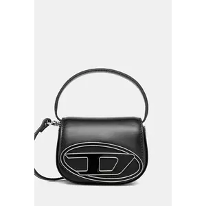 Diesel poseta de piele 1DR 1DR culoarea negru, X08709.PR818 imagine