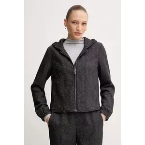 Mos Mosh geaca BRIDGET culoarea negru, de tranzitie, oversize, 173890 imagine