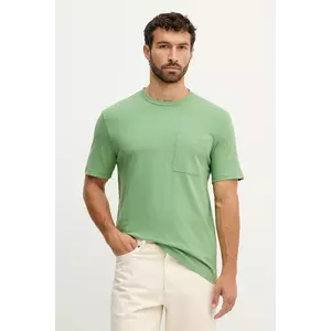 United Colors of Benetton tricou din bumbac culoarea alb, uni, 3BL0U10A8 imagine