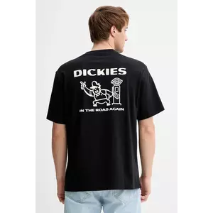 Dickies tricou din bumbac culoarea negru, cu imprimeu, DK0A87QI imagine