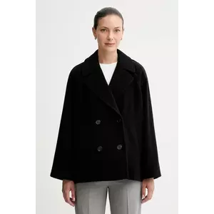 Marc O'Polo palton de lana culoarea negru, 508017570119 imagine