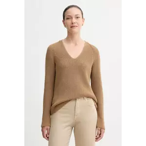 Marc O'Polo pulover de bumbac culoarea bej, light, 508605960097 imagine