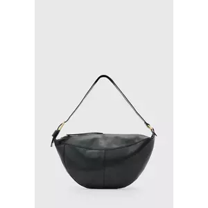 AllSaints poșetă de piele LUNA culoarea negru, W190XD imagine