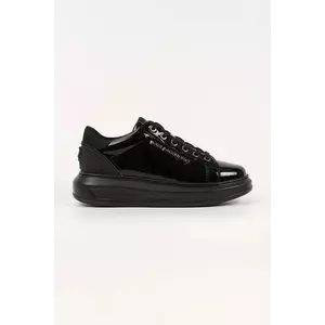 Karl Lagerfeld sneakers din piele KAPRI culoarea negru, KL62525S imagine