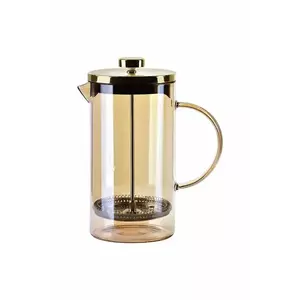 home & lifestyle aparat de cafea cu piston Peter 1 L culoarea portocaliu imagine