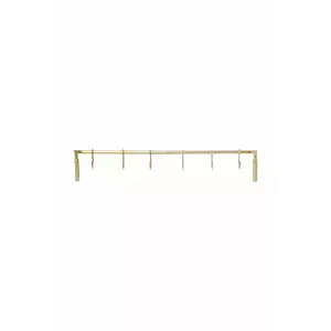 ferm LIVING umeraș de perete Kitchen Rod 55 cm culoarea galben imagine