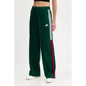 adidas pantaloni de trening Tiro culoarea verde, uni, JW6812 imagine