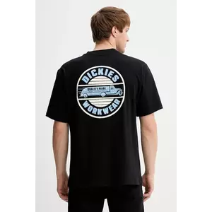 Dickies tricou din bumbac culoarea negru, cu imprimeu, DK0A87QL imagine