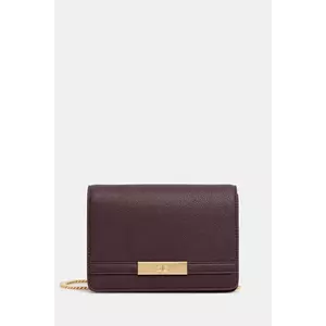 Elisabetta Franchi poșetă culoarea bordo, BS39A56E2 imagine