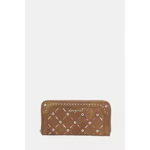 Desigual portofel YANKEE FIONACAMEL culoarea maro, 25WAYP34 imagine