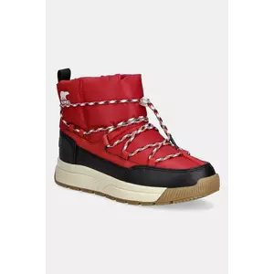 Sorel cizme de iarnă WHITNEY III SLIP-ON WP culoarea roșu, 2138501691 imagine