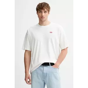 Diesel tricou din bumbac T-BOXT-T6 culoarea alb, uni, A18535.0AIJU imagine