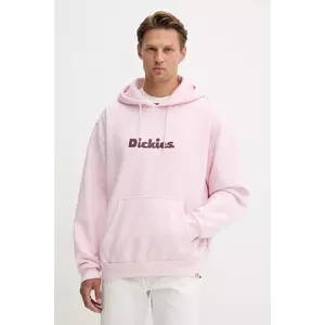 Dickies bluză culoarea roz, cu glugă, cu imprimeu, DK0A87NP imagine