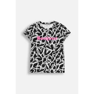 Coccodrillo tricou copii culoarea negru, EVERYDAY GIRL A imagine