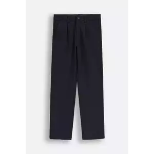 Coccodrillo pantaloni culoarea bleumarin, uni, BACK TO SCHOOL BOY imagine