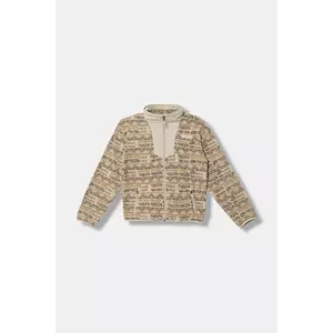 Columbia hanorac polar pentru copii Sequoia Grove culoarea bej, cu imprimeu, 2134961 imagine