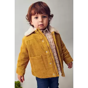 Mayoral jachetă din catifea reiată pentru bebeluși culoarea verde 2419 imagine