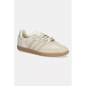 adidas Originals sneakers Samba OG W culoarea bej, JR8873 imagine
