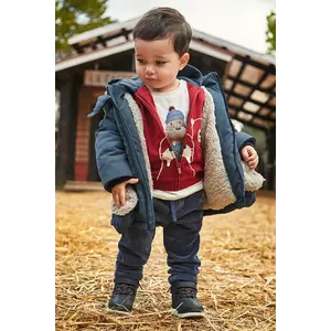 Mayoral pantaloni bebe culoarea bleumarin, 2510 imagine