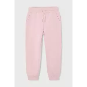 Mayoral pantaloni de trening pentru copii culoarea roz, 725 imagine