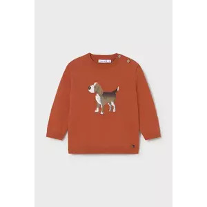 Mayoral pulover pentru copii din amestec de lână culoarea portocaliu, light, 2343 imagine