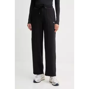 Puma pantaloni de trening culoarea negru, uni, 688129 imagine